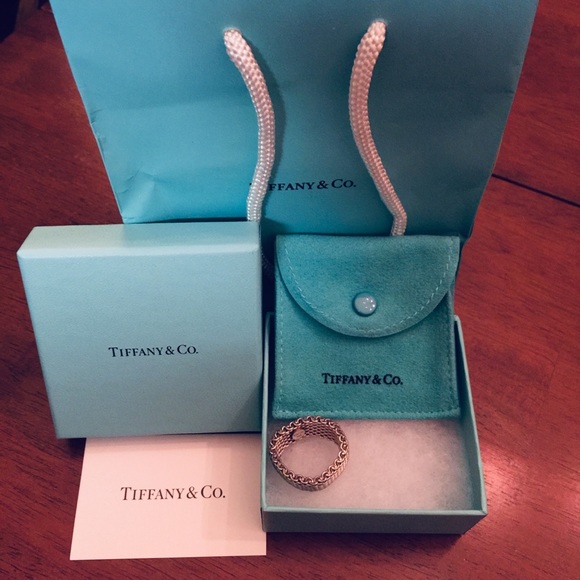 Tiffany & Co. Jewelry - 💥SOLD💥👒🌷Tiffany mesh ring🌷👒